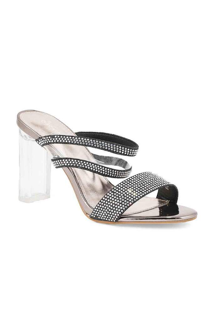 New Grey Colour High Heel sandel for Women