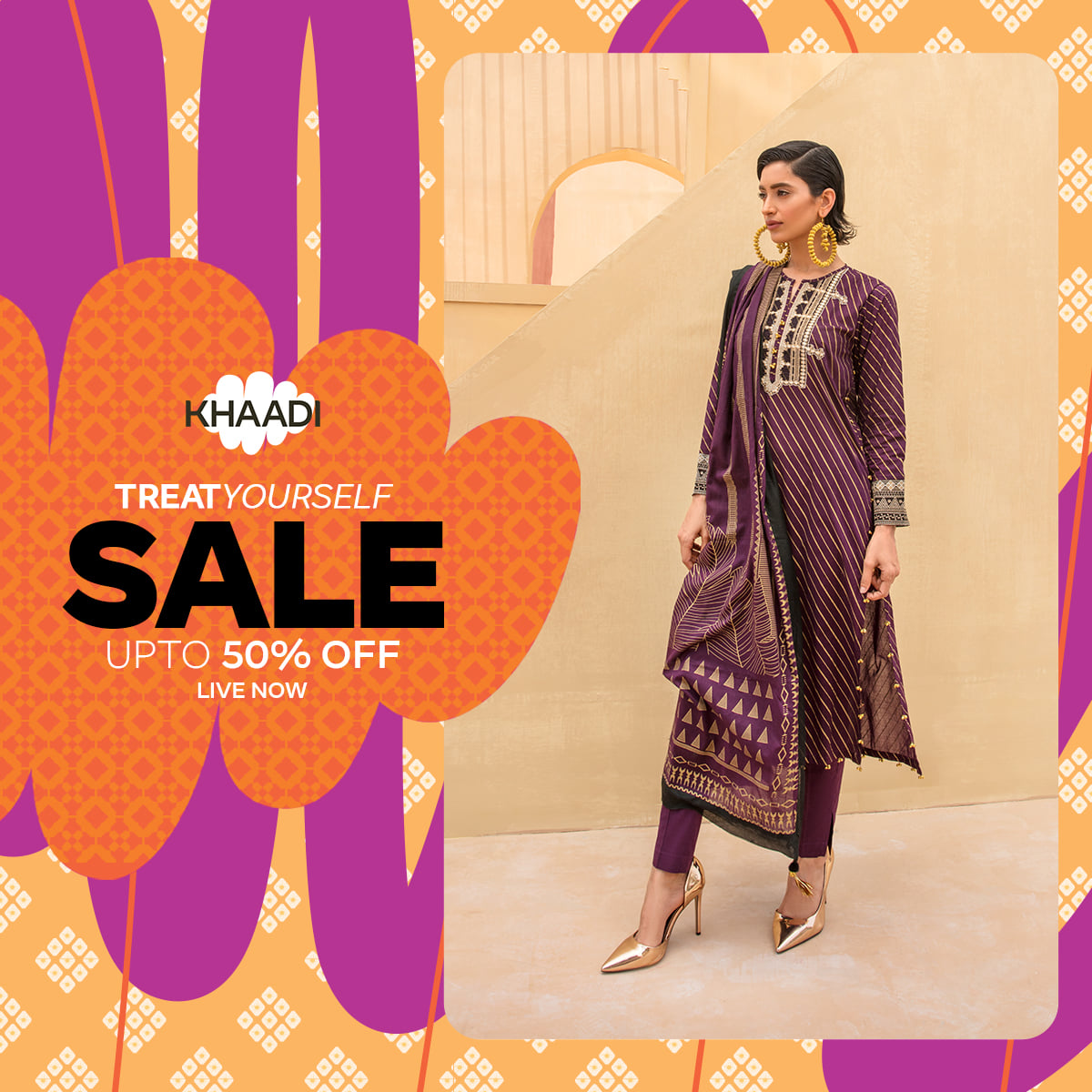 Khaadi 3 Piece Lawn Sale 2023 70 off Unstitched Pakistan