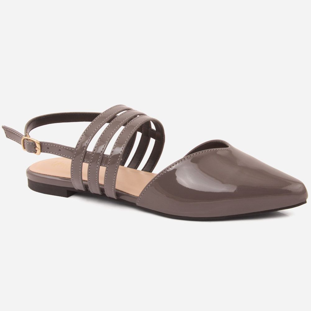 FLAT WITH BUCKLE SANDALS