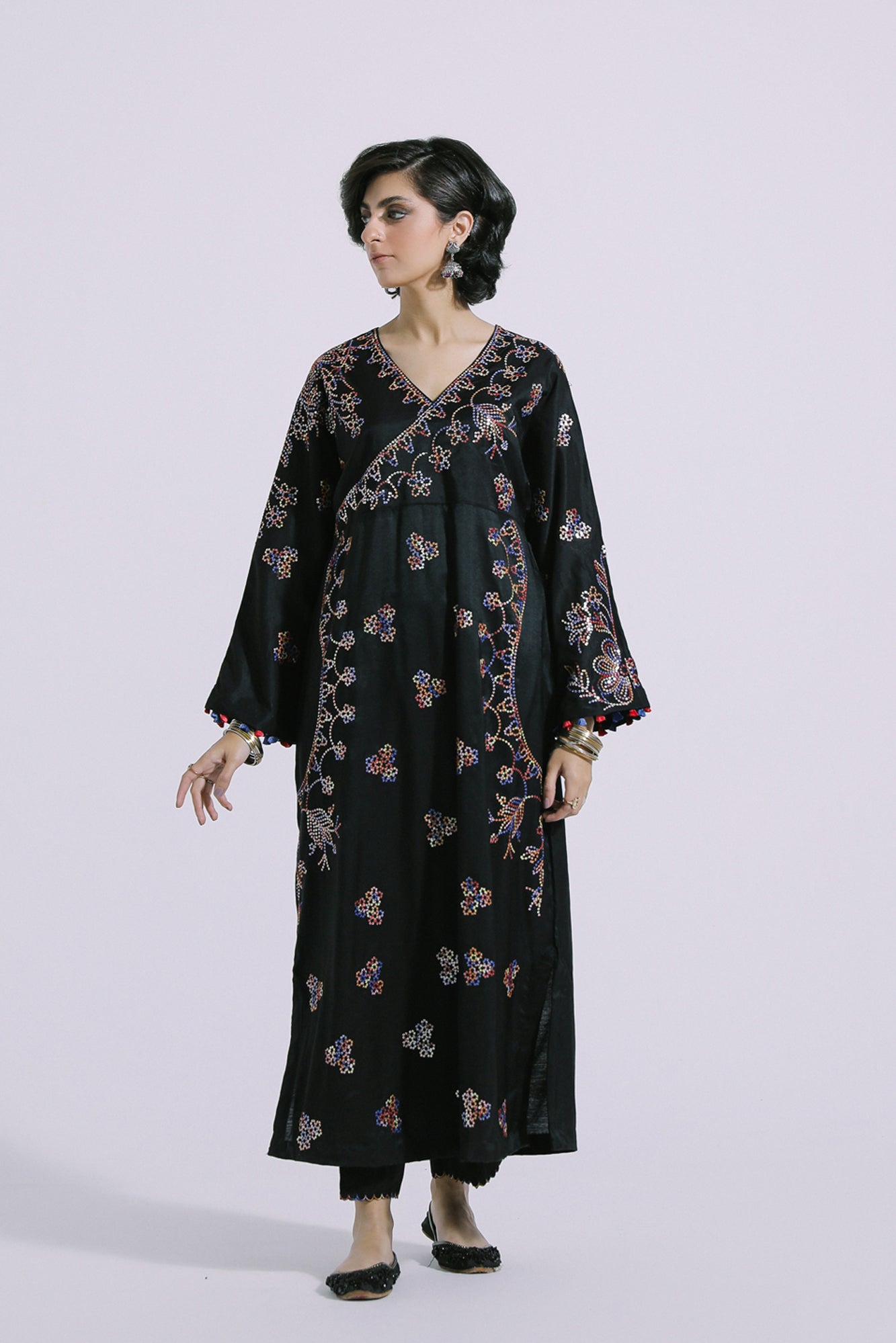 ethnic by outfitter 2Pc viscose suit