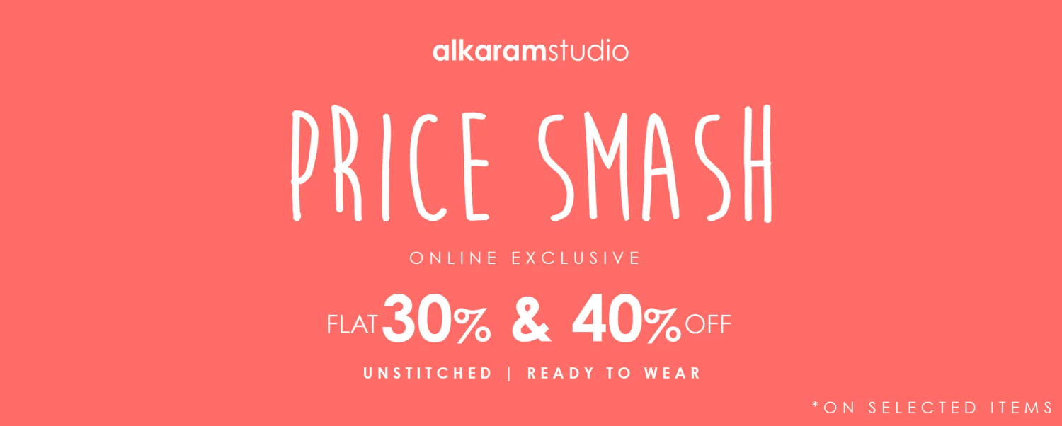 Alkaram Price Smash Sale