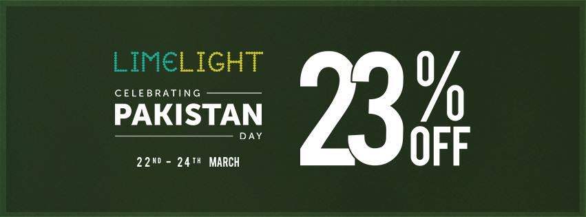 Limelight Pakistan Day Sale 2023