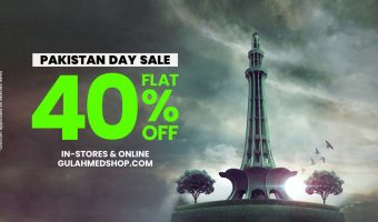 Gul Ahmed Pakistan Day Sale