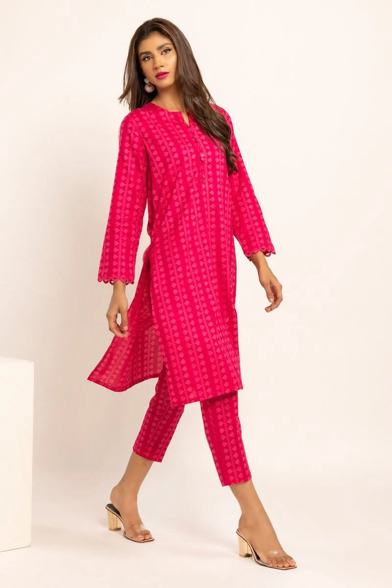Red Classic Kameez