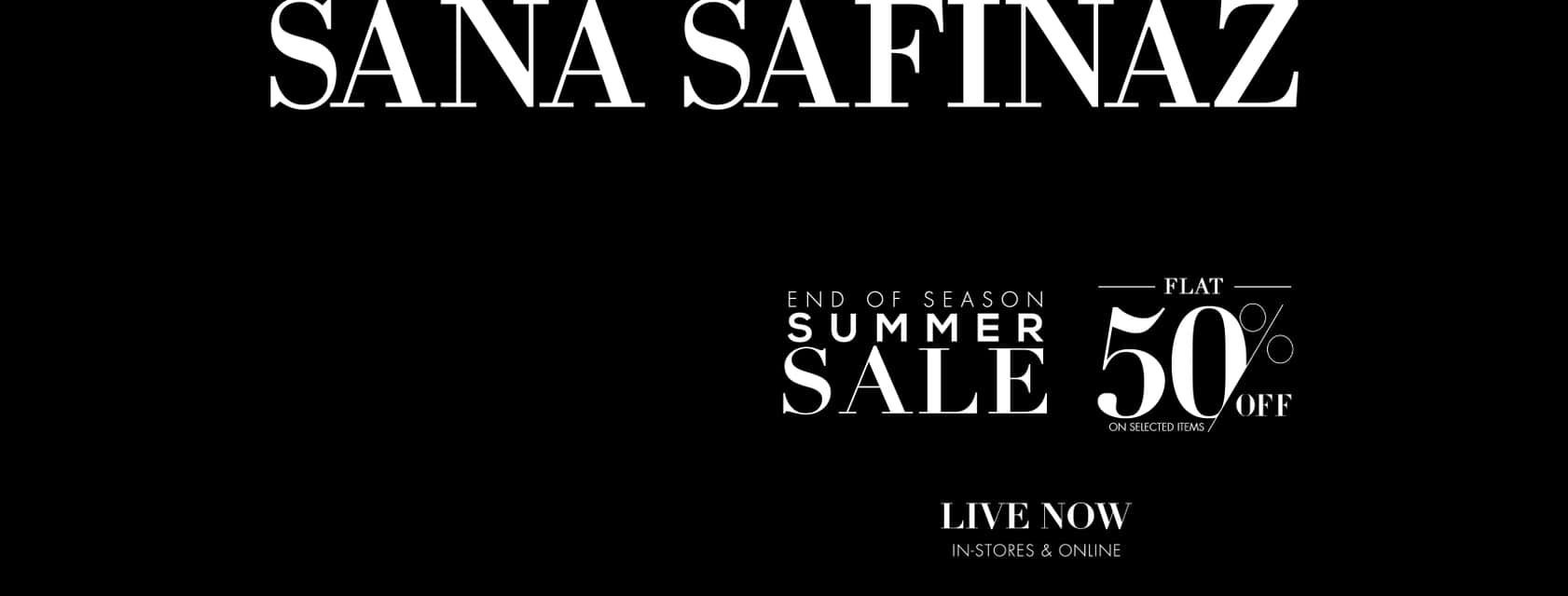 Sana Safinaz Summer Sale in Lahore 2023
