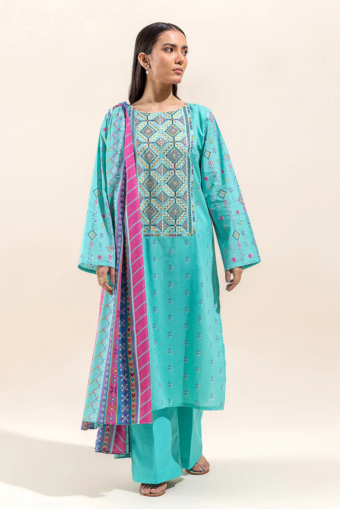 2 Pc Embroidered Suit
